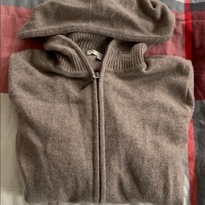 Vince Cashmere Zip Hoodie